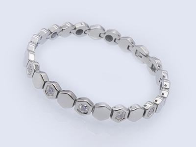 Pulsera Magnética, de Acero Inox. - S1044